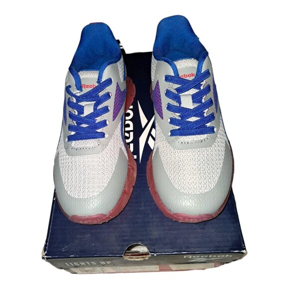 NWT Reebok Kids Zig N Flash Light-Up Casual Sneakers- Size:13 Little Kid (19 cm) - Picture 4 of 12